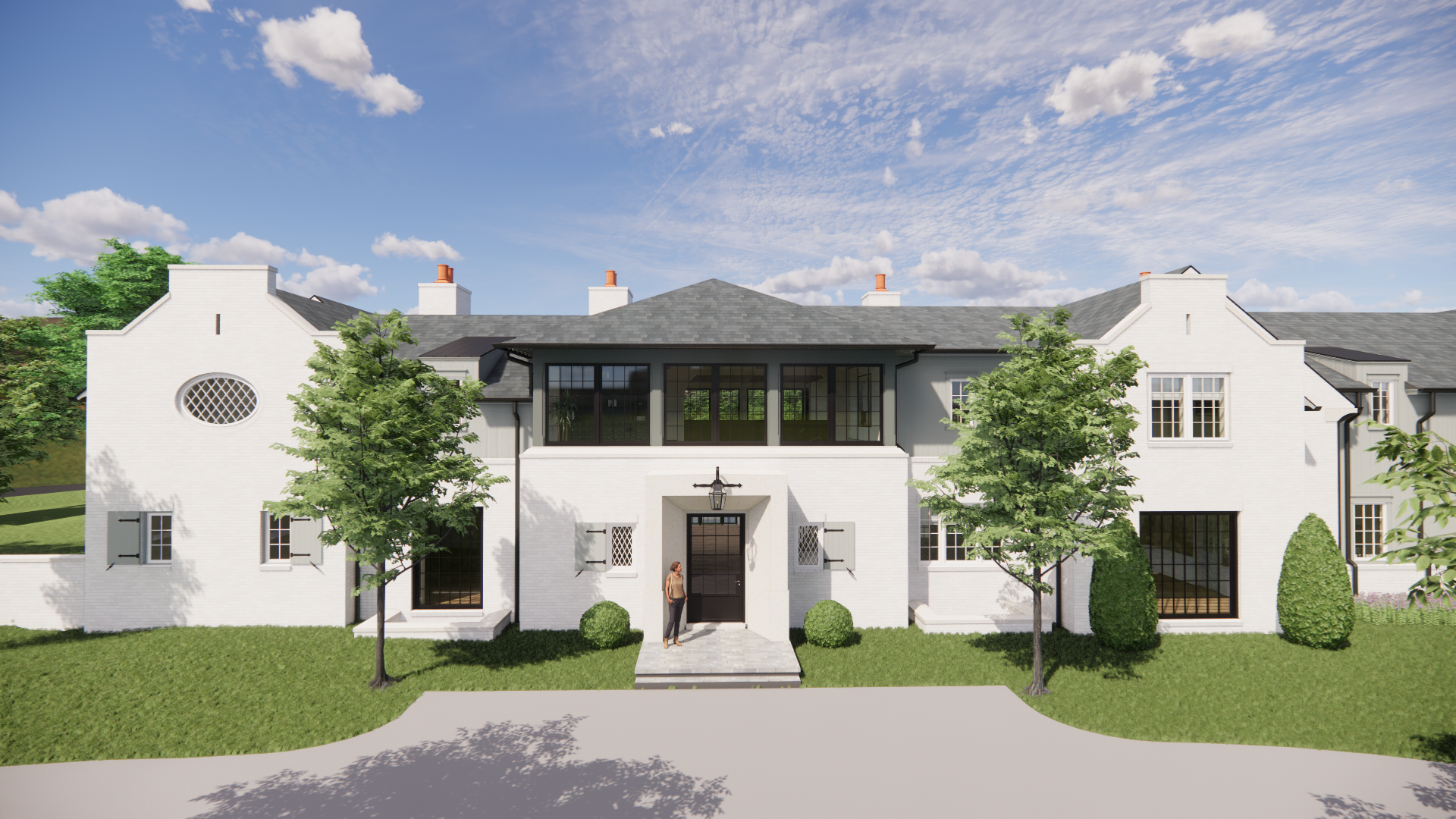 Martino-Hepp front entry rendering